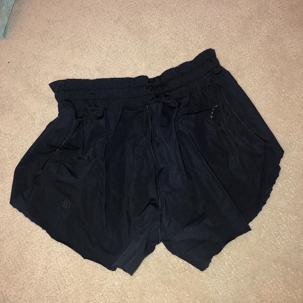 Black Lululemon Shorts size 4